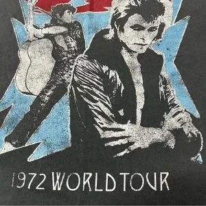 Bershka Tops Bershka David Bowie 972 World Tour Graphic Tshirt